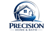 precision home and bath logo